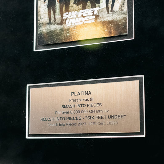 Platinum Plaque – “Six Feet Under”