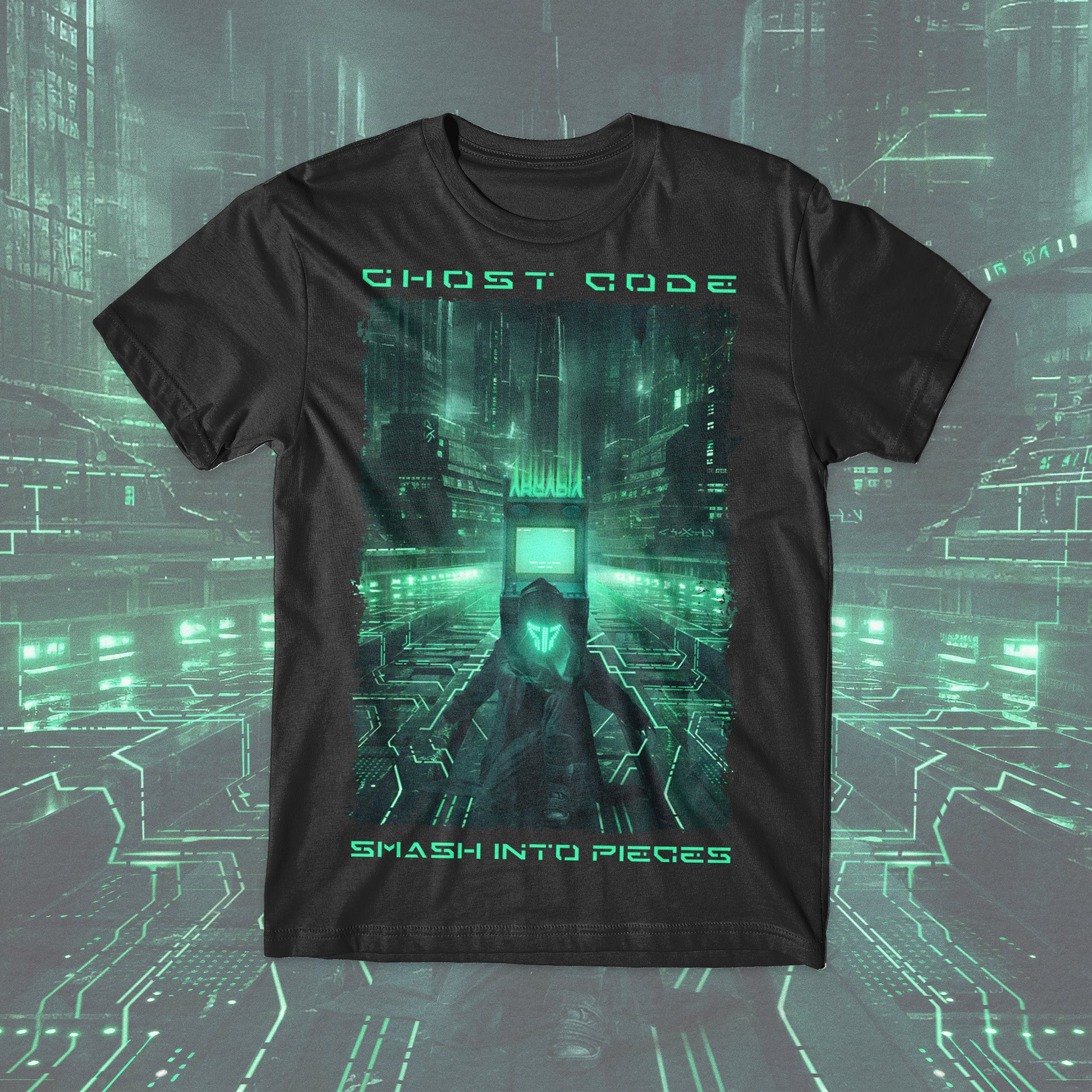 'Ghost Code' Tee – Smash Into Pieces