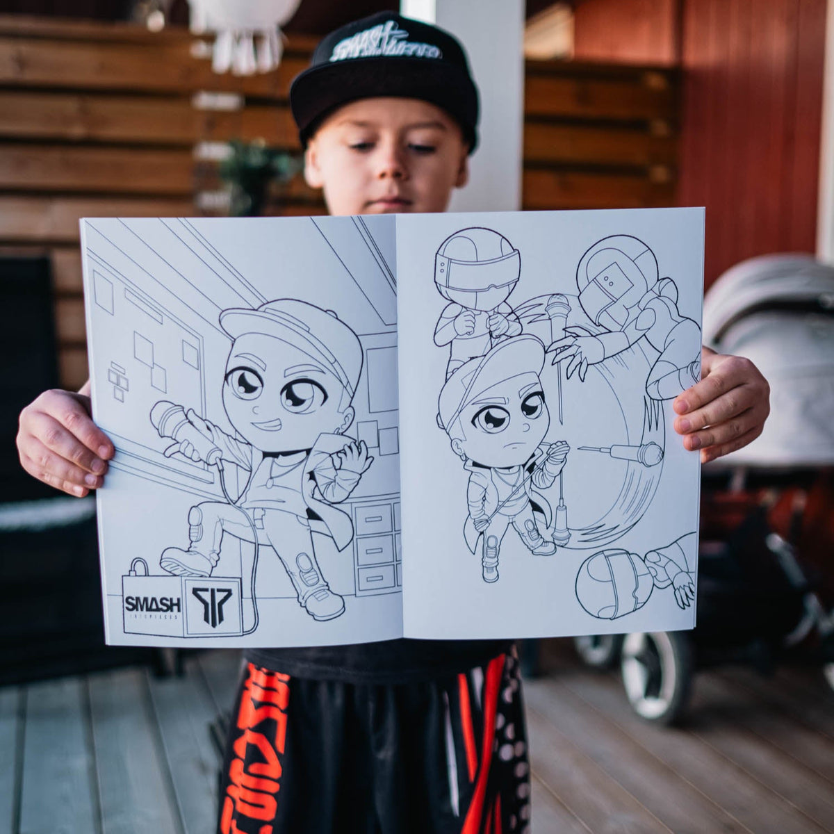 Colouring Book + Pencil Set