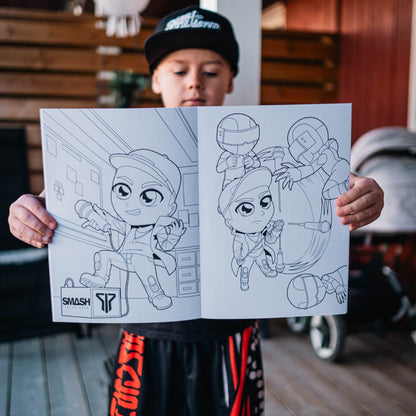 Colouring Book + Pencil Set